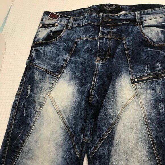 HARDSODA MENS SLIM FIT JEANS SIZE 38/31 - Picture 7 of 8